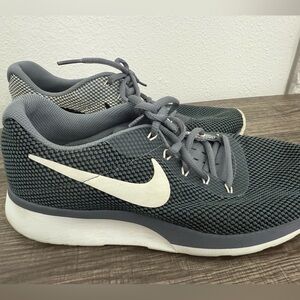 Nike Women’s Tanjun Racer Sneakers in Grey Colorway